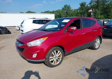 2012 Hyundai Tucson Limited из США, поврежденный, VIN KM8JUCACXCU545263